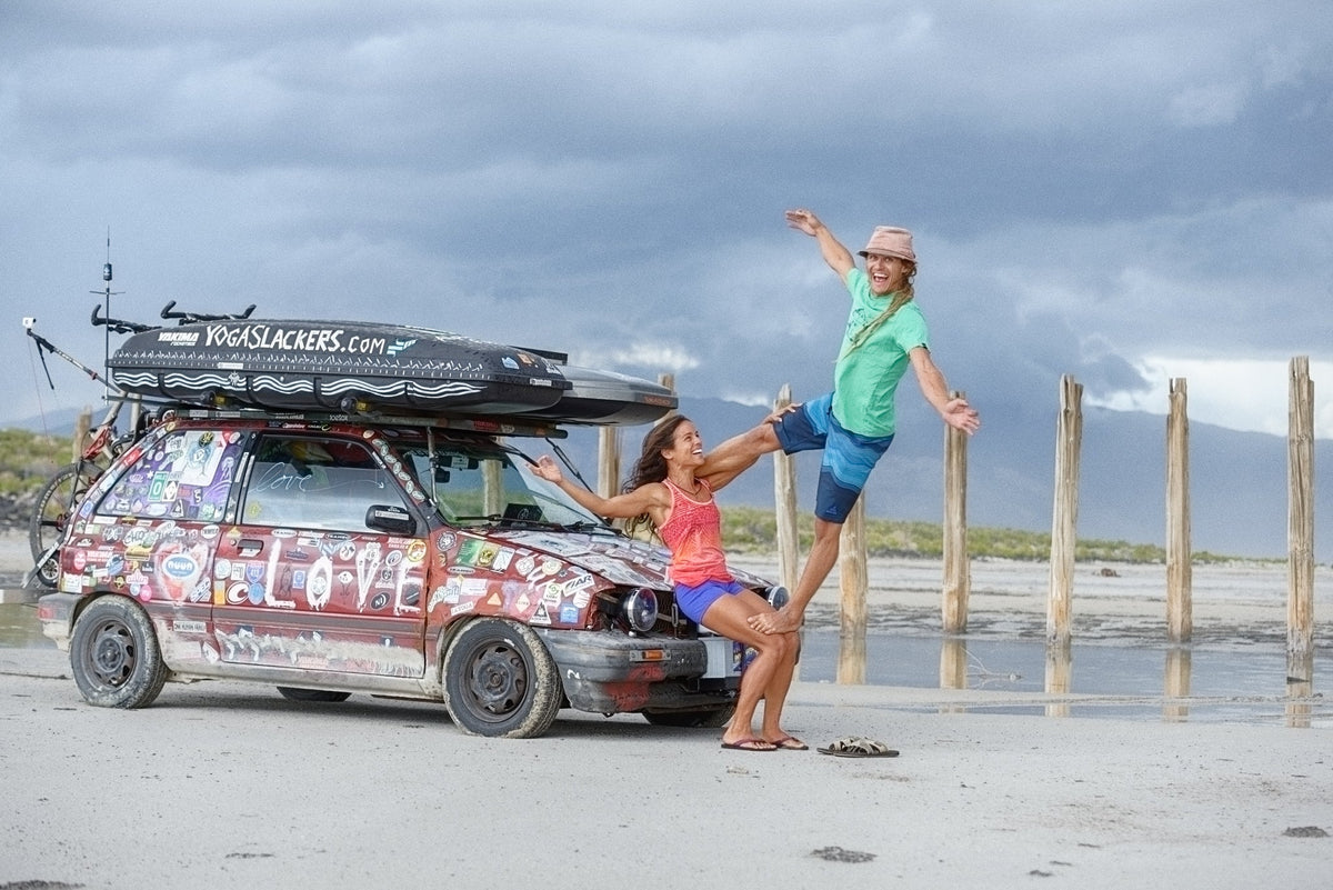 YogaSlackers and the PeaceLoveCar: Riding Tiny, Living Big